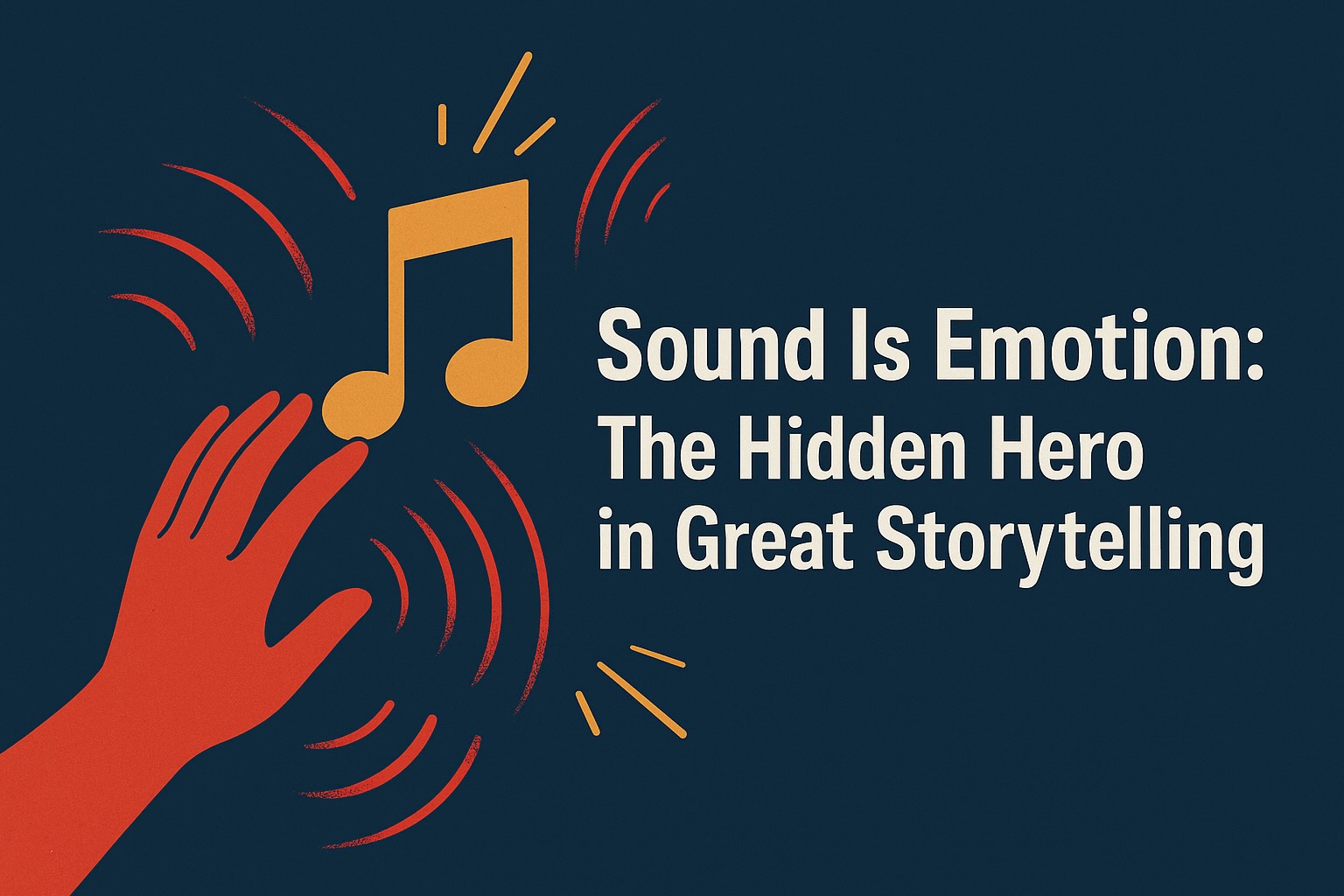 Sound Is Emotion: The Hidden Hero in Great Storytelling